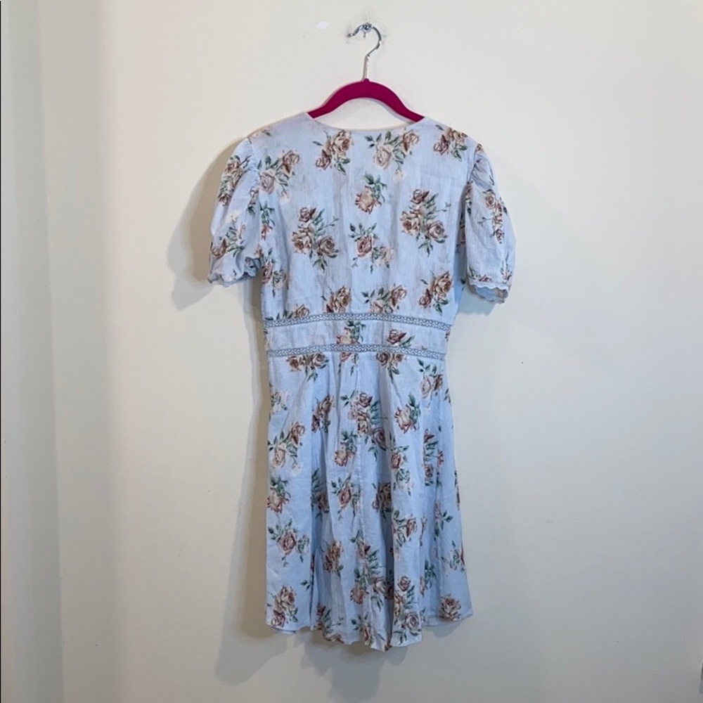 LoveShackFancy Dress in Peri Print S - Picture 5 of 5
